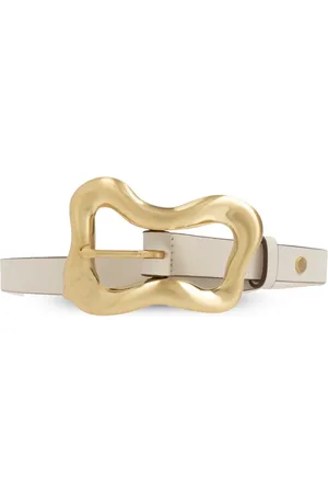 RAG&BONE Accessoarer, Dam, M, Läder, Läderbälte Greige