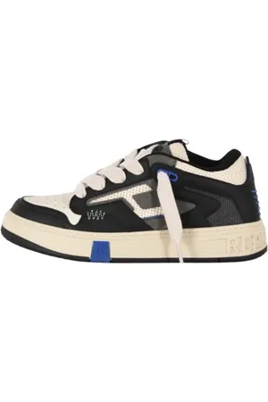 Represent Skor, Herr, 41 EU, Läder, Läder Sneakers med Nyloninsatser