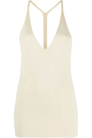 Totême Topp, Dam, M, Merino Silk Y-Back Top