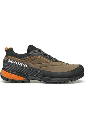 Scarpa Sport, Herr, 42 EU, Läder, Bruna Sneakers med Gore-Tex Membran