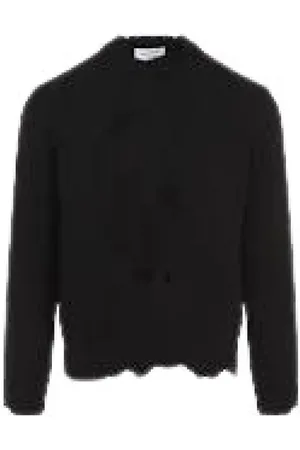 Alexander McQueen Stickade tröjor & koftor, Herr, M, Stilren Stickad Pullover Tröja