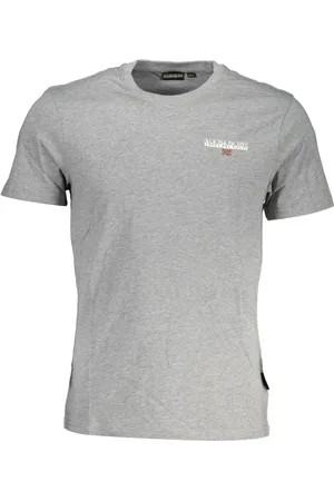 Napapijri Topp, Herr, 2Xl, Kortärmad Herr T-shirt Grå