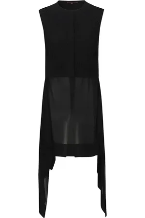 High Topp, Dam, M, Polyester, Svarta skjortor