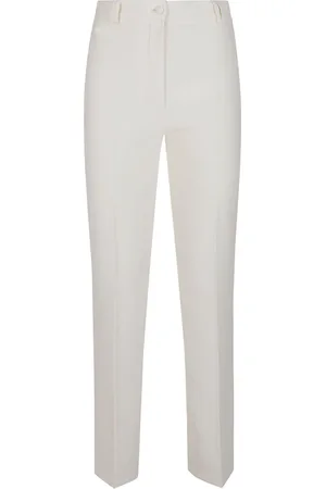 HEBE STUDIO Byxor, Dam, 2Xs, Polyester, Polyester Byxor Made in Italy