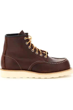 Red Wing Skor, Herr, 41 EU, Läder, Klassiska Moc Toe Briar Oil Slick Stövlar