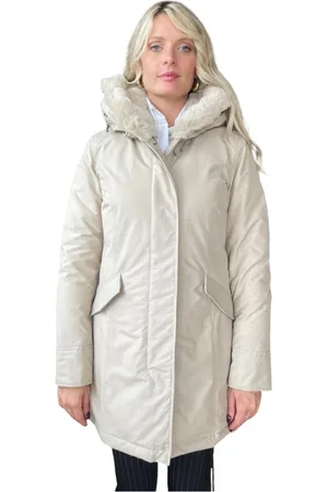 Woolrich Jacka, Dam, L, Fuskpäls, Arctic Parka med Teflon-finish