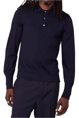 OFFICINE GENERALE Topp, Herr, S, Långärmad polotröja