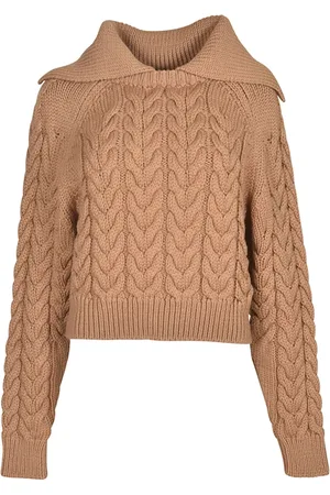 Patou Stickade tröjor & koftor, Dam, M, Stiliga Sweaters Kollektion