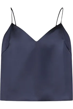 GALVAN Topp, Dam, M, Midnight Satin Cami Top
