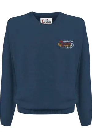 MC2 SAINT BARTH Stickade tröjor & koftor, Herr, S, Herr Pullover Isfärg