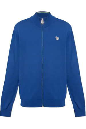 Paul Smith Stickade tröjor & koftor, Herr, S, Bomull, Cardigan med logotyp