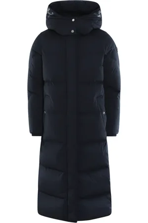 Woolrich Kappa, Dam, S, Lång Parka Jacka för Kvinnor