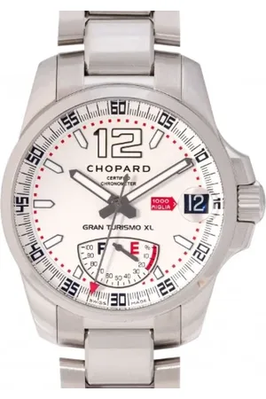 Chopard Pre-owned, Herr, ONE Size, Pre-owned Rostfritt stal klockor