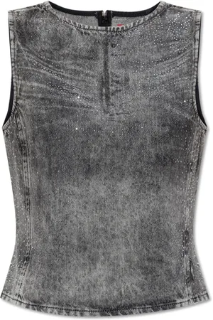 Diesel Topp, Dam, 2Xs, Bomull, Top De-Pinar-S