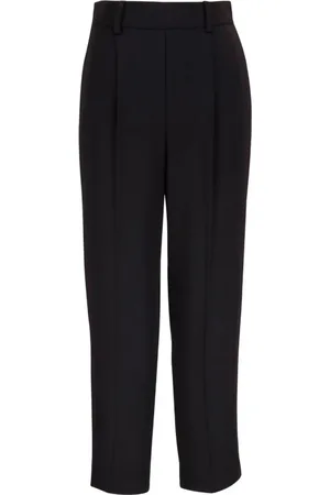 Vince Byxor, Dam, S, Polyester, Svarta Formella Byxor