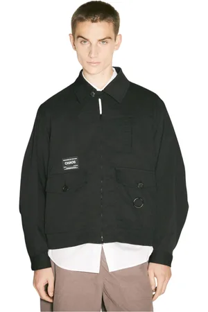 UNDERCOVER Jacka, Herr, XL, Nylon, Logo Patch Twill Overshirt