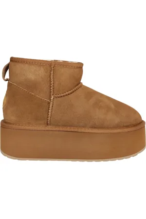 Emu Skor, Dam, 41 EU, Platform Chestnut Skor