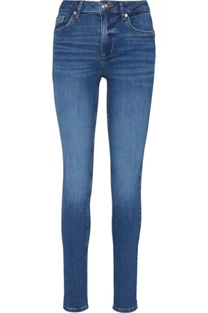Liu Jo Jeans, Dam, W28, Denim, Blå Denim Slim Jeans Basic