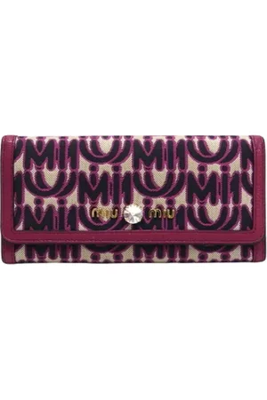 Miu Miu Pre-owned, Dam, ONE Size, Pre-owned Canvas plnbcker