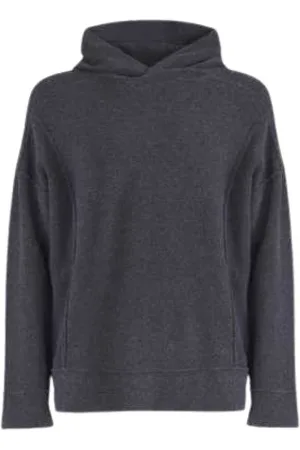 ISABEL BENENATO Sweatshirts & Hoodies, Herr, XL, Grå Merino Cashmere Hoodie