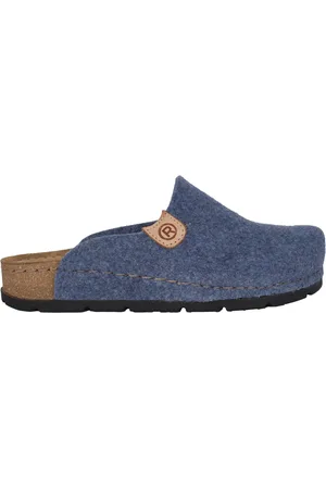 Rohde Tofflor Fu00f6r Kvinnor Bari 6549, Storlek:37, Fu00e4rg:Blu00e5