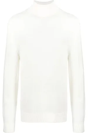 Jil Sander Stickade tröjor & koftor, Herr, S, Elegant Ulltröja