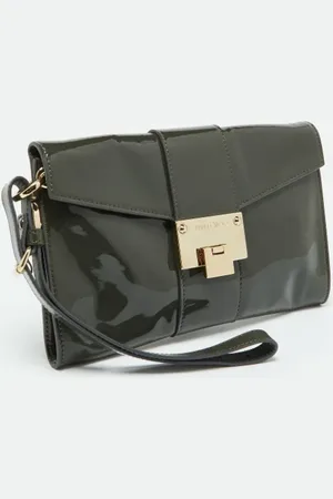 Jimmy Choo Pre-owned, Dam, ONE Size, Pre-owned Tyg kuvertvskor