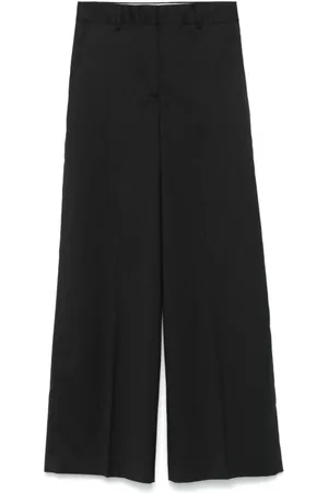 OFFICINE GENERALE Byxor, Dam, M, Svarta Ullvida Benbyxor