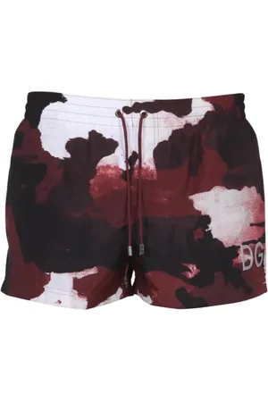 Dolce & Gabbana Badkläder, Herr, L, Polyester, Logo Badshorts