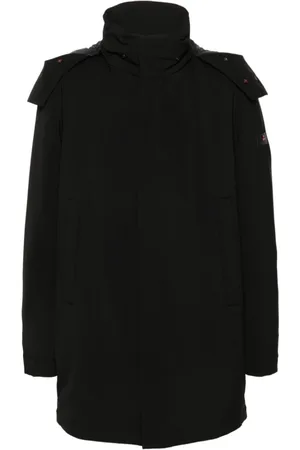 Peuterey Kappa, Herr, S, Polyester, Svart Vadderad Dunjacka