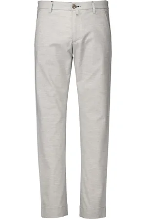 Hand Picked Byxor, Herr, W34, Mantova Chino Ljusgrå Byxor