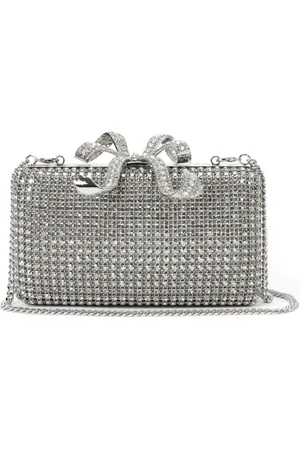 Self-Portrait Väska, Dam, ONE Size, Polyester, Rhinestone Clutch med axelrem