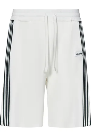 Autry Shorts, Herr, L, Nylon, Vita shorts med kontrasterande sidoband