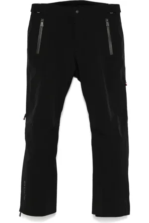 Moncler Byxor, Herr, M, Nylon, Svarta alpina skidbyxor
