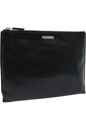 Saint Laurent Pre-owned, Dam, ONE Size, Pre-owned Laeder kuvertvskor