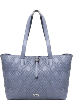V°73 Väska, Dam, ONE Size, Denim, Denim Ecoleather Axelväska med Spänne