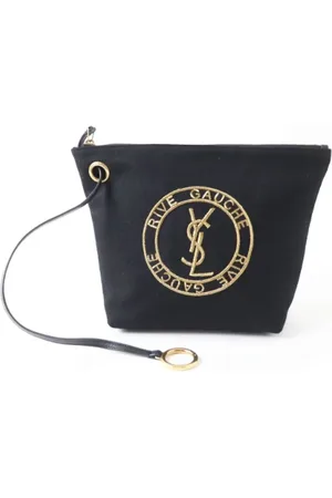 Saint Laurent Pre-owned, Dam, ONE Size, Pre-owned Canvas kuvertvskor
