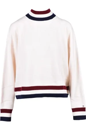 Tommy Hilfiger Stickade tröjor & koftor, Dam, XS, Kashmir, Ull Cashmere Stickad Tröja
