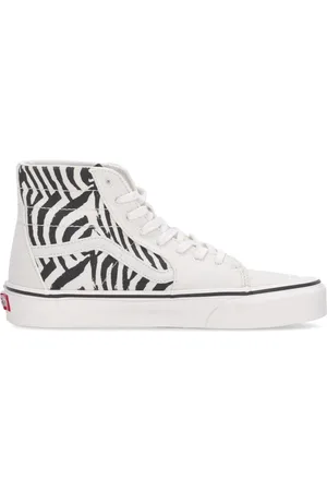 Vans Skor, Herr, 43 EU, Zebra High-Top Sneaker Lace-Up
