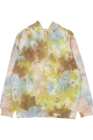 Obey Sweatshirts & Hoodies, Herr, XL, Bomull, Tie Dye Huva Fleece Tröja