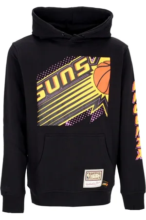 Mitchell & Ness Sweatshirts & Hoodies, Herr, M, Bomull, Phoenix Suns Hoodie Svart