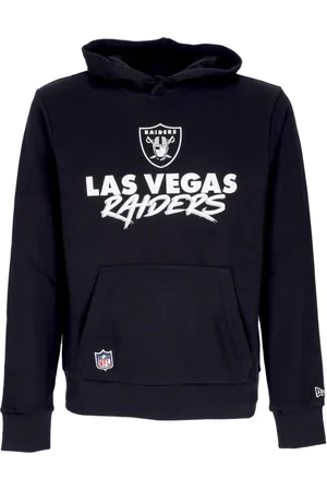 New Era Sweatshirts & Hoodies, Herr, M, Bomull, Las Vegas Raiders Script Hoodie