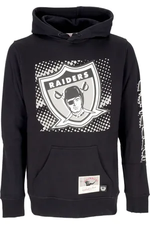 Mitchell & Ness Sweatshirts & Hoodies, Herr, L, Bomull, Oakland Raiders NFL Big Face Hoodie