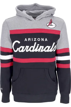 Mitchell & Ness Sweatshirts & Hoodies, Herr, S, Bomull, Arizona Cardinals Svart Hoodie