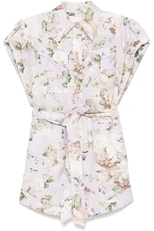ZIMMERMANN Jumpsuits & Playsuits, Dam, M, Blommig Jumpsuit
