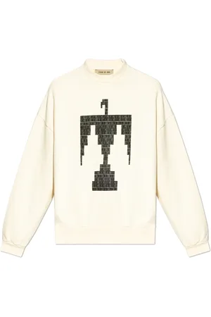 FEAR OF GOD Sweatshirts & Hoodies, Herr, S, Bomull, Tryckt Sweatshirt