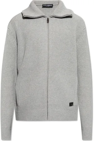 Dolce & Gabbana Stickade tröjor & koftor, Herr, L, Ullkofta