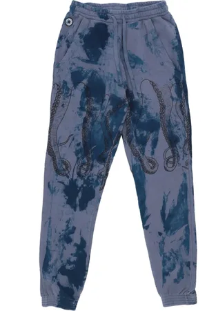 Octopus Byxor, Herr, XS, Bomull, Fleece Tracksuit Byxor med Print