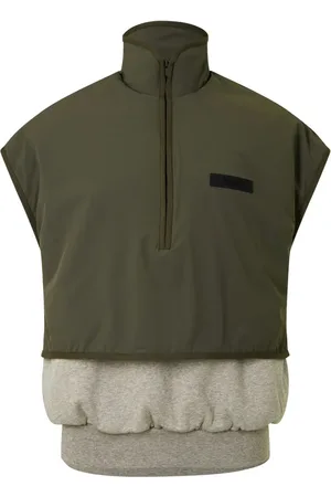FEAR OF GOD Jacka, Herr, L, Nylon, Nylon Fleece Mockneck Vest
