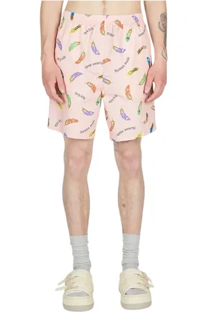 HUMAN MADE Shorts, Herr, M, Bomull, Fjädertryck bomullsshorts